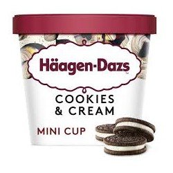 Haägen Dazs Cookie Cream &#40;100 ml&#41;